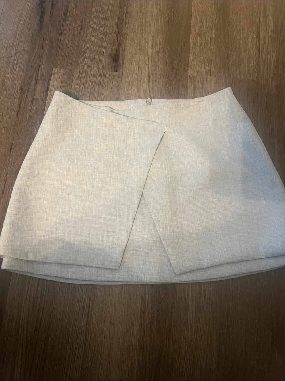 ZARA mini Asymmetric Wrap Mini Skirt